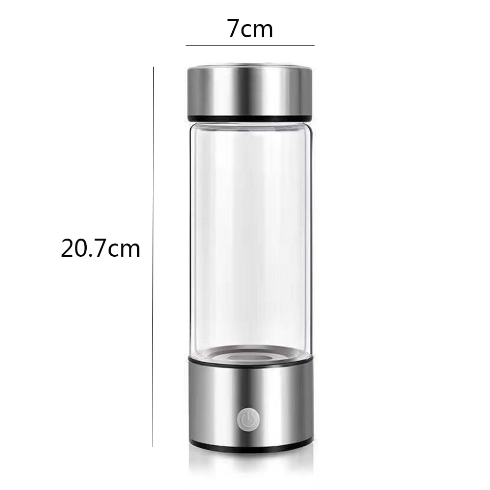 Iceberg Hydrogen Rich Portable Water Bottle | 420ml Capacity | USB Rechargeable