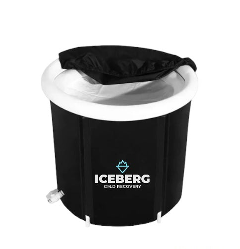New ICEBERG 2.0 - Outdoor Ice Bath Tub - Cold Plunge + LID +COVER + THERMOMETER