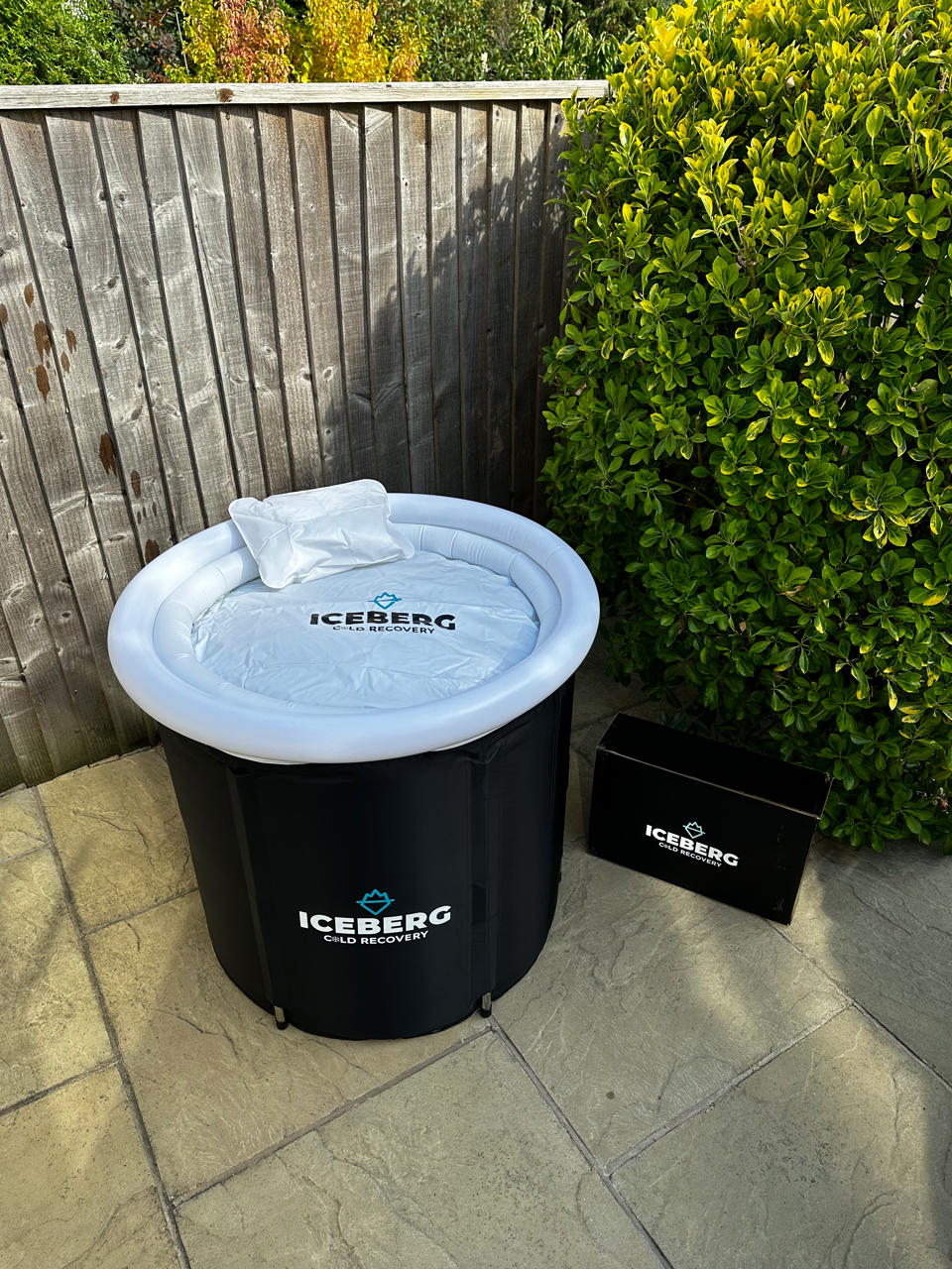 New ICEBERG 2.0 - Outdoor Ice Bath Tub - Cold Plunge + LID +COVER + THERMOMETER