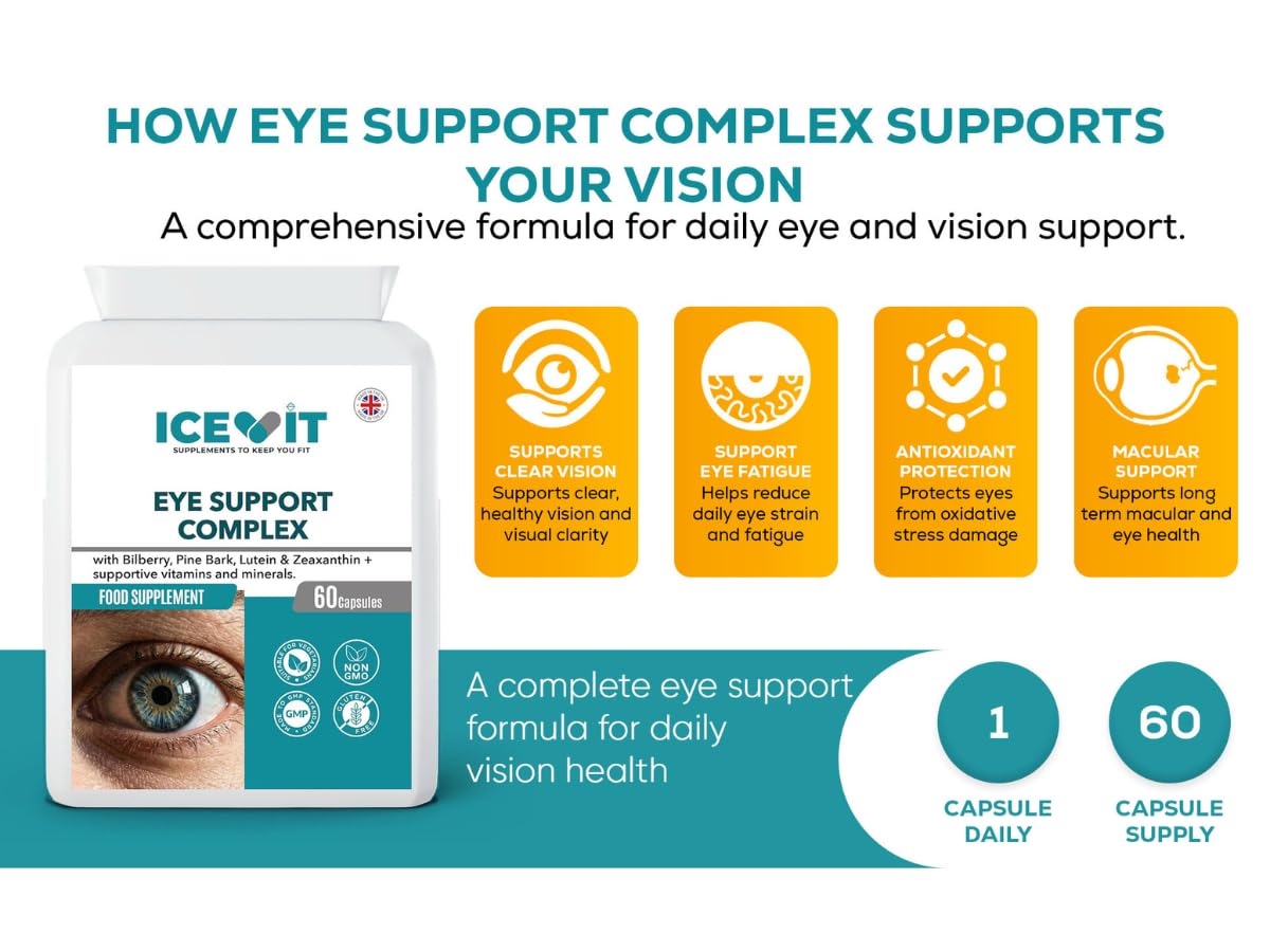 Eye Support Complex vision support features and key nutrients overview
