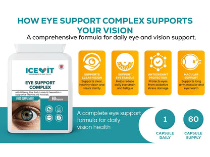 Eye Support Complex vision support features and key nutrients overview
